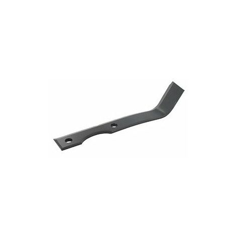 Couteau De Fraise Gauche Pour Motobineuse Adaptable Sur Motostandard - L: 195mm. Type Sarcleur.