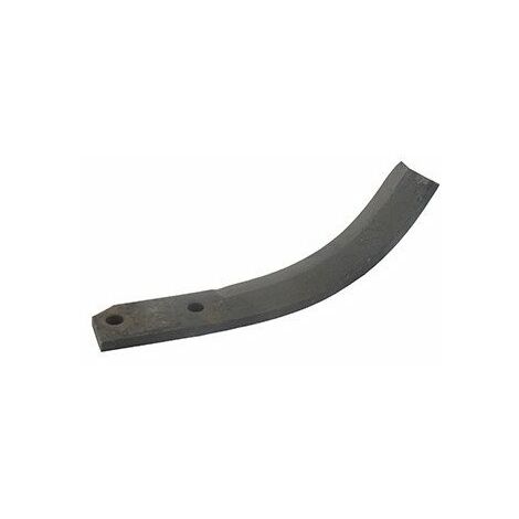 Couteau De Fraise Gauche Pour Motobineuse Adaptable Sur Nibbi - L: 180mm, Alésage ø 9mm, Entraxe 40mm. Type Bineur.