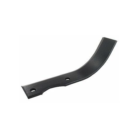 Couteau De Fraise Gauche Pour Motobineuse Adaptable Sur Pilote - L: 185mm, Alésage ø 8,5mm, Entraxe 65mm. Type Bineur.