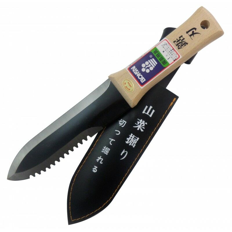 Couteau de Jardin, Transplantoir Hori Hori - Bonsai Brand Fabriqué au Japon