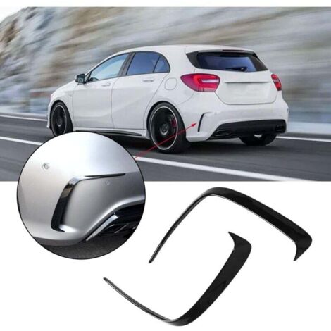 Couteau De Pare-chocs Arrière, Remplacement De Becquet De Pare-chocs De Pare-chocs Arrière Pour Mercedes-Benz Classe A W176 AMG-Line A45 2015‑2018