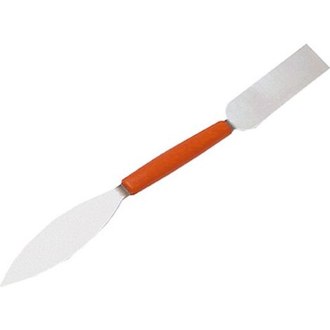 Couteau de plâtrier, plat-pointu, lame recouverte de plastique, Larg. : 10 mm