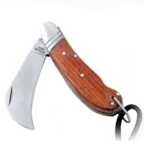 Couteau De Poche Couteau à Greffer Avec Lame à Pointe Courbe