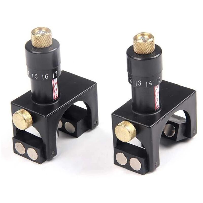 Couteau de raboteuse - outil de position précis pour réglage du calibrateur - 2 pièces
