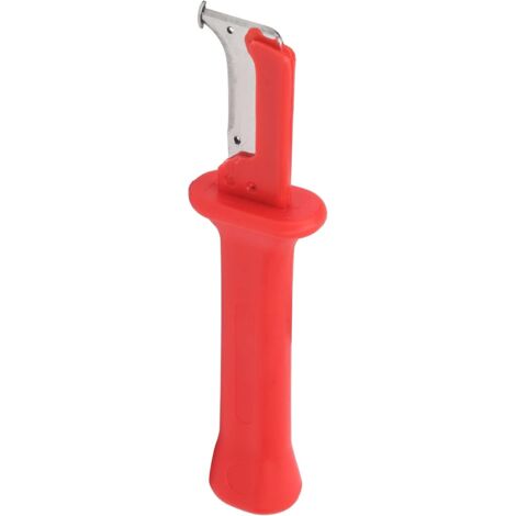 Couteau d'électricien, décapant d'isolation, couteau de câble 31HS avec gaine en plastique, outil de coupe d'isolation manuel