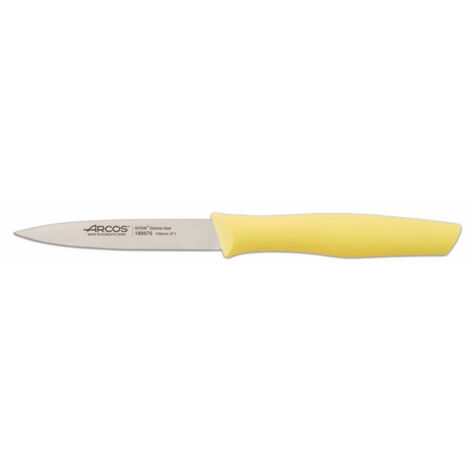 COUTEAU D'EMPILAGE NOVA - Petit couteau léger et maniable avec une pointe centrale. Parfait pour couper, éplucher et nettoyer toutes sortes de tubercules, fruits et légumes.