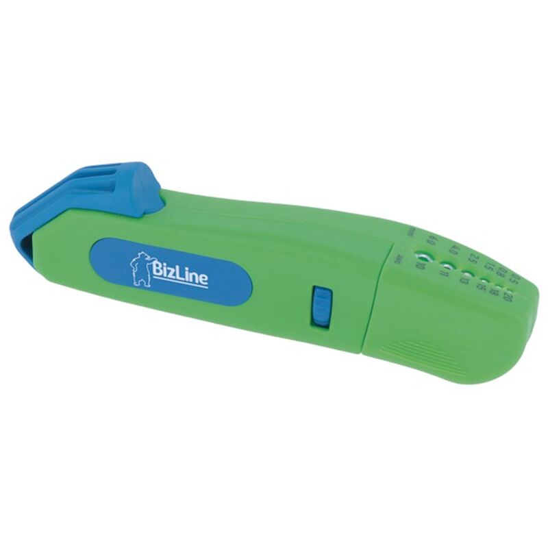 Couteau dénude câbles et fil - eco-conçu - lame auto-pivotante Bizline 700354