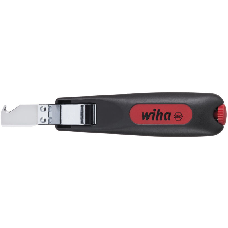 Wiha - Outil de dénudage avec couteau intérieur autorotatif pour câble rond 165 mm (44619) Wiha - Outil de dénudage avec couteau intérieur autorotatif pour câble rond 165 mm (44619)