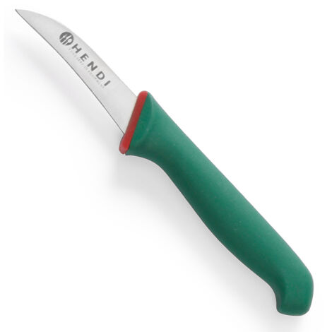 Couteau d'office Green Line à lame courbée, longueur 175 mm - Hendi 843802
