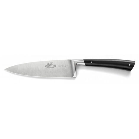 Couteau du chef 15cm acier 4116 nitro+ - Lion Sabatier - 806480 - noir