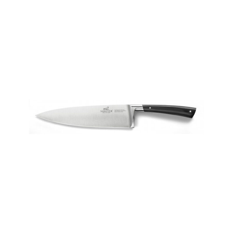 Couteau du chef 20cm acier 4116 nitro+ Lion Sabatier 806580 - noir