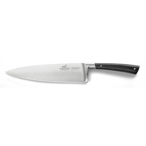 Couteau du chef 20cm acier 4116 nitro+ - Lion Sabatier - 806580 - noir