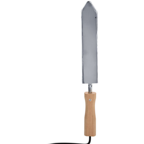 Couteau Électrique à Décoper 44cm pour Extraction de Miel, Cutter/Scraper Professionnel pour Apiculture, Inox et Bois, Modèle 140-160℃