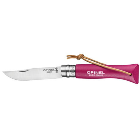 Couteau Framboise - Baroudeur N°6 Colorama - Opinel