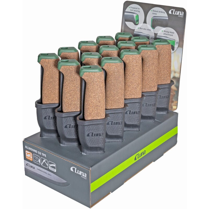 Couteau Luna Allround CS TPE - paquet de 15 pièces