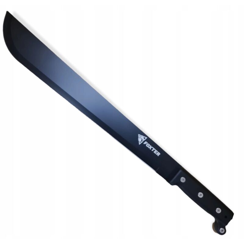 COUTEAU MACHETTE ÉPÉE XXL 55CM Full Tang 420 ACIER INOXYDABLE Baïonnette + COUVERCLE