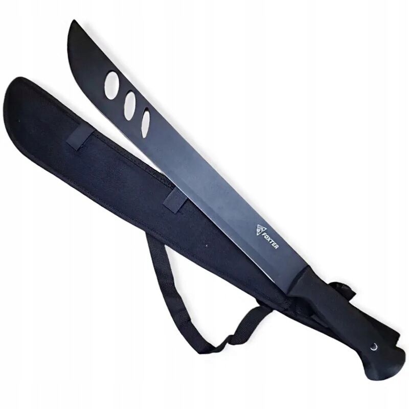 COUTEAU MACHETTE ÉPÉE XXL 55CM Full Tang 420 ACIER INOXYDABLE Baïonnette GUNNER