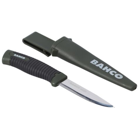 Couteau multi-usages Bahco, modèle idealfor precision cutting, skinning and tasks ofprecision, high durability and professional performance in demanding jobs and outdoor activities.