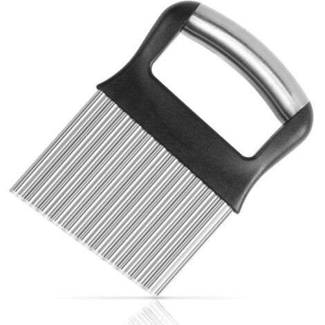 Couteau - Non spécifié - Lame Ondulée - Acier Inoxydable - Ergonomique - Facile à Nettoyer