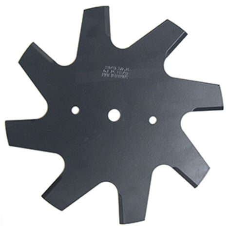 Couteau Pour Dresse-bordures, Modèle 8 Dents - ø: 230mm, épaisseur: 2,25mm, Alésage: 12,70mm