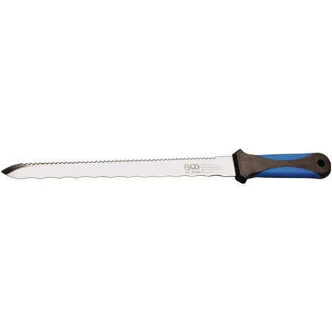 Couteau pour matériaux isolants longueur 420 mm longueur lame 280 mm poignée 2 c.