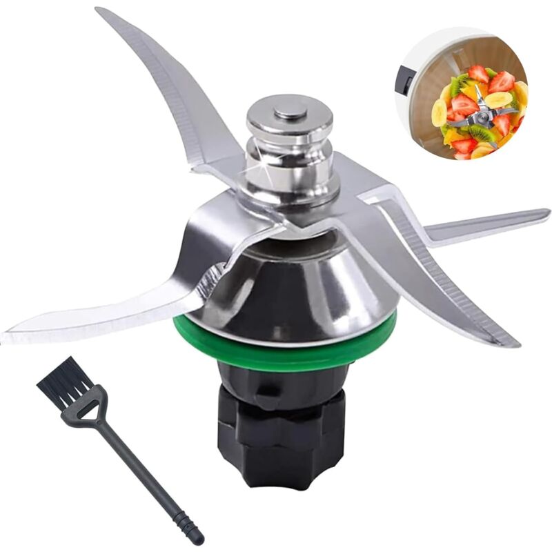Ineasicer - Couteau pour Vorwerk Thermomix TM5 et TM6, lame tranchante en acier inoxydable, parfait pour hacher et mélanger les aliments