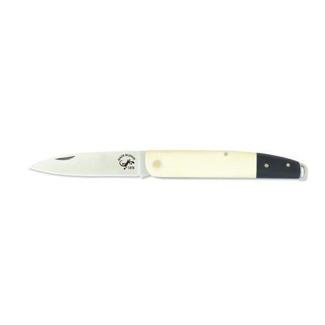 Couteau Salamandra 104251, poids 60 grammes, lame inox 7,5 cm 1.4116, manches Juma.