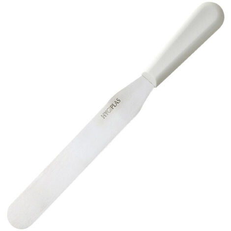 Couteau Spatule Droit Professionnel Blanc 205 mm - Hygiplas