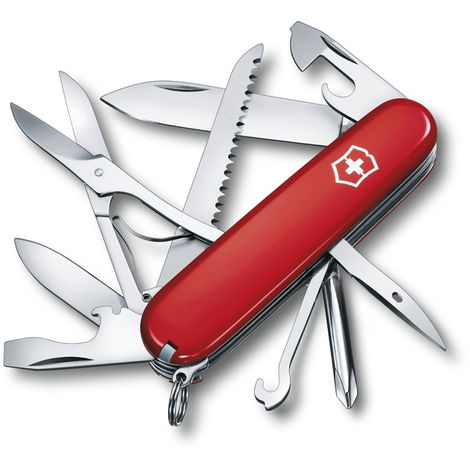 Couteau suisse Victorinox Fieldmaster 1.4713 rouge avec 15 instruments idéal pour l'extérieur poids 99 grammes