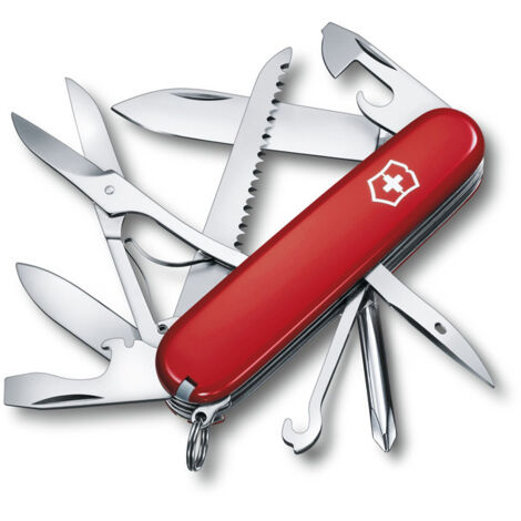 Couteau suisse Victorinox Fieldmaster 1.4713 rouge avec 15 instruments idéal pour l'extérieur poids 99 grammes