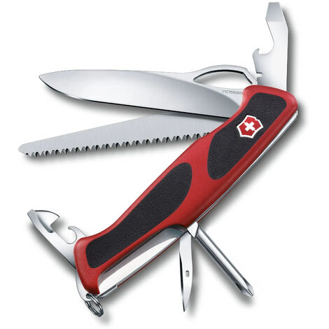 Éplucheur À Manche En Nylon Rouge Lame Double Face - Victorinox