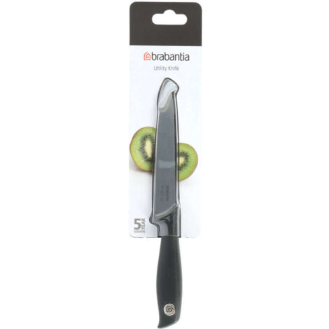 Couteau universel Brabantia Tasty+ 24,8 cm gris foncé