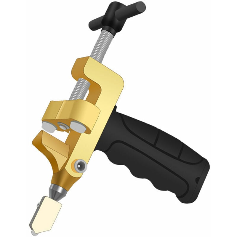 Lucky-88 - Couteau à verre intégré Couteau à carreaux à main