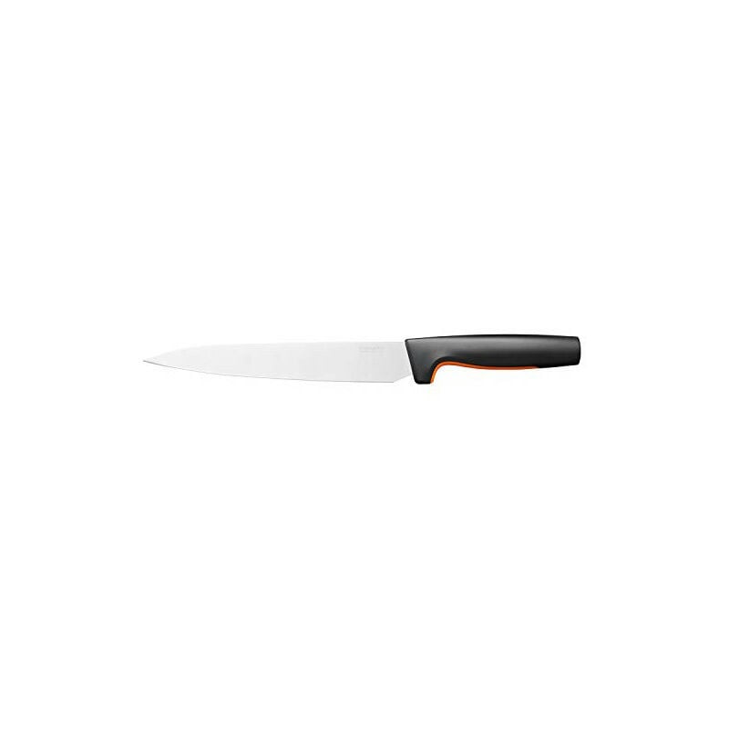 Fiskars - Couteau à Viande, Functional Form, Longueur Totale : 34 cm, Acier Inoxydable Japonais/Plastique, 1057539 (1057539)