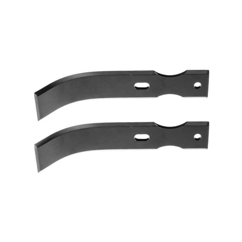 Couteaux fraises universels reversibles type bineur 210 mm la paire