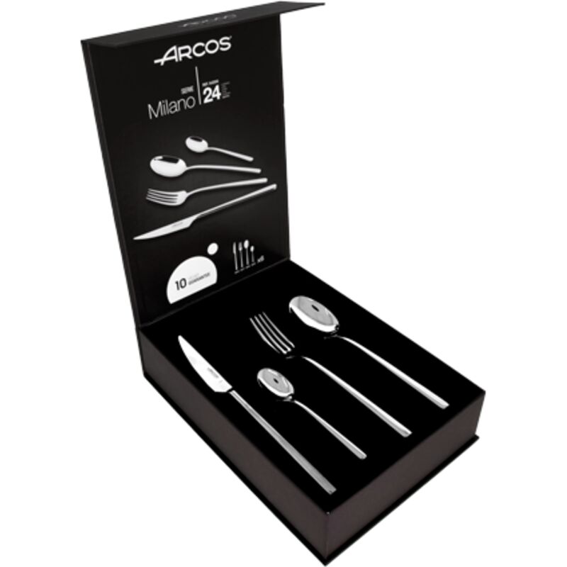 Coutellerie Arcos Serie Milano - Coutellerie de 24 pièces dans