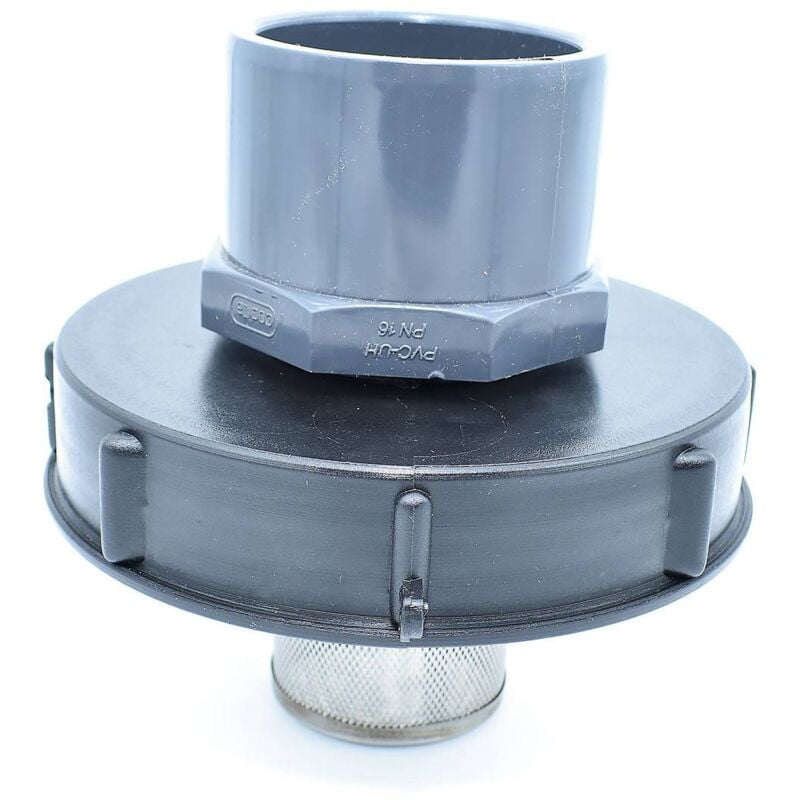 Multitanks - Couvercle 15cm pour cuve 1000L avec entrée pvc 75/90 et filtre 2 pouces