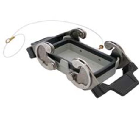 couvercle 2 leviers - avec joints - gabarit 57.27 - ilme chc10g