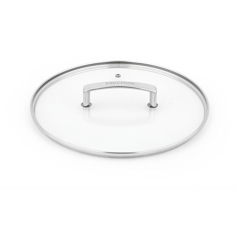 FAUCHON ART DE LA TABLE - Couvercle 28cm en verre et en aluminium SIGNATURE FAUCHON ART DE LA TABLE - Couvercle 28cm en verre et en aluminium SIGNATURE