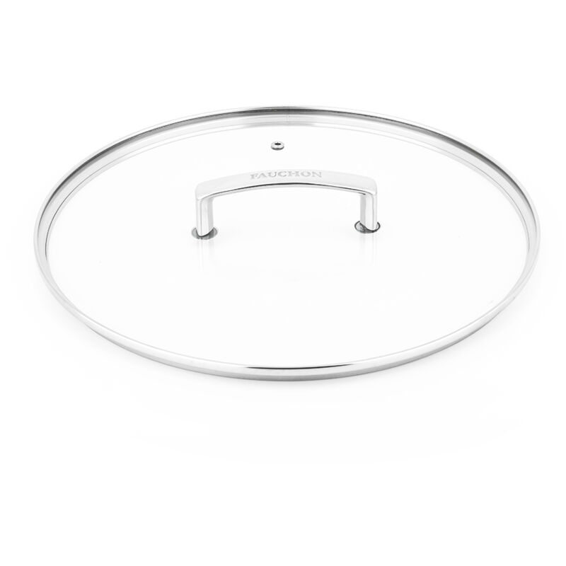FAUCHON ART DE LA TABLE - Couvercle 32cm en verre et en aluminium SIGNATURE FAUCHON ART DE LA TABLE - Couvercle 32cm en verre et en aluminium SIGNATURE