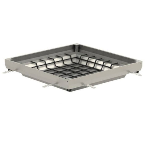 Couvercle à carreler étanche en inox - Toptek SS 2.0 - ACO -   71 x 71 cm