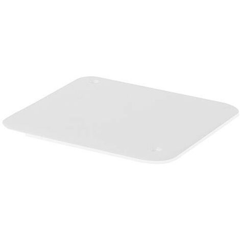 Couvercle a visser pour boitier de derivation, 185 x 185 mm gris, 1 piece