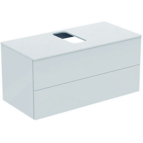 Couvercle ADAPTO 1050 mm laqué blanc brillant pour WTU IDEAL STANDARD