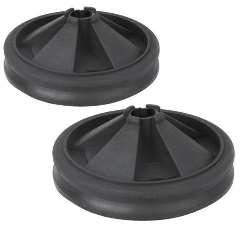 Couvercle Anti-Éclaboussures en Silicone pour Broyeur d'Évier - 2 Pièces - Compatible InSinkErator 87mm - Qualité Durable - Installation Facile