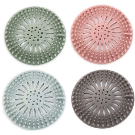 Couvercle anti-obstruction pour bonde d'évier de cuisine, filtre anti-cheveux pour bonde de salle de bain, grille de filtration pour égout