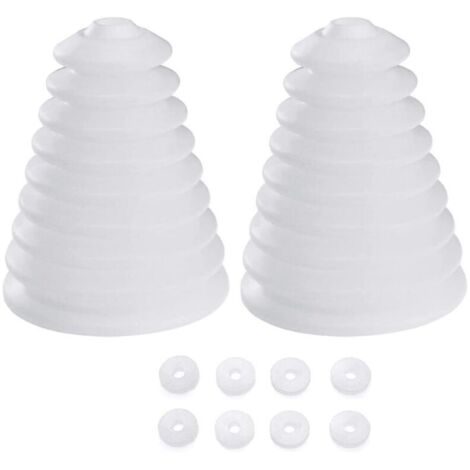 Couvercle Anti Poussière pour Outil électrique 2 PCS Drill Dust Collector Rubber Dust Cover Forage Collecteur de Poussière Accessoire pour Antipoussière Perceuse Electric Drill Power Tool 8Accessorie