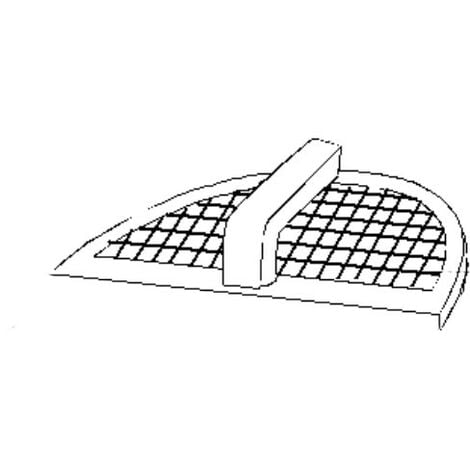 Couvercle bac ramassage tondeuse Wolf