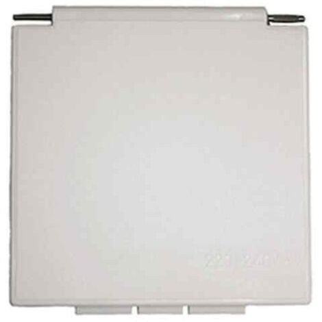 NONE Couvercle blanc seul pour socle CEE 17 Protection durable