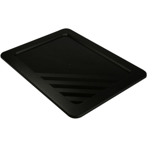 Couvercle Boite de rangement Novabac 6L Noir - 5202579