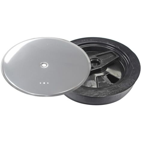 Couvercle Bouteille Siphonique Pvc T 89 A Ø 110 mm. avec aérateur